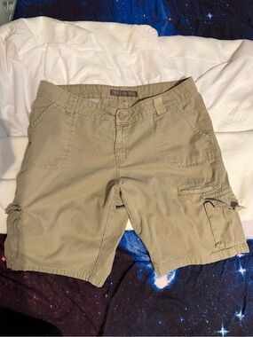 Dickies Khaki Cargo Shorts for Women